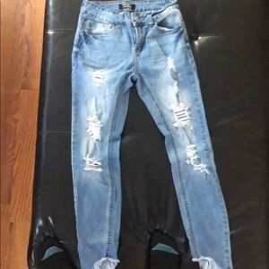 Distressed Jeans